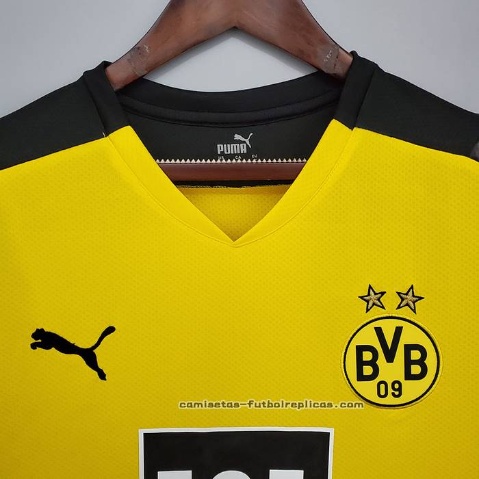 Camiseta 1ª Borussia Dortmund Manga Larga 2021-2022